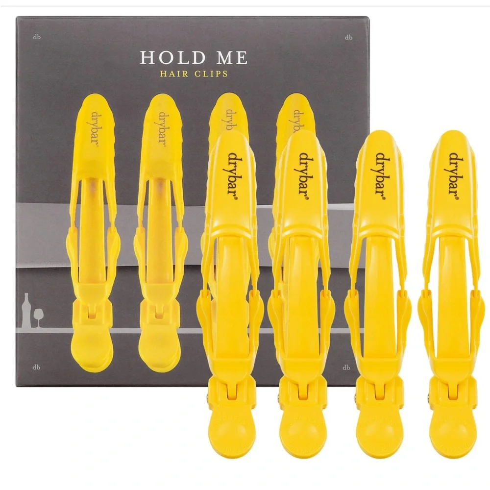 Drybar Hold Me Hair Clips and Lil’ Lemon Drop Detangler To Go Bundle